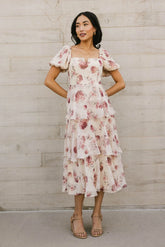 Xara Floral Midi Dress - FINAL SALE